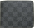 LV Wallet made by LV vinyl-15(black and grey)