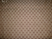Gucci Fabric No.1(Classical Gucci fabric tan and brown)