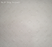 LV leather No.8（white and this one is regular size letter）